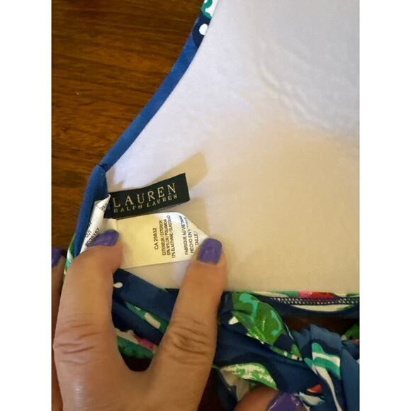 LAUREN RALPH LAUREN bikini tops size 8 - Picture 4 of 6